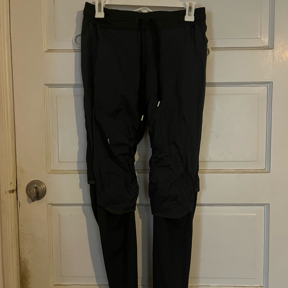 On weather pants men’s small